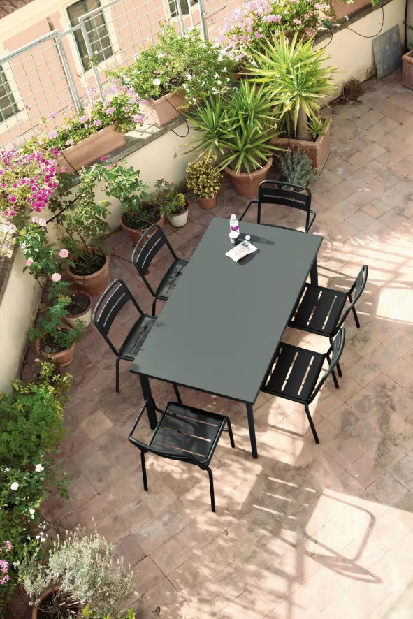 Emu Star Tuinstoel Met Armleuningen Maple Rood 14 Emu Star Tuinstoel Met Armleuningen Maple Rood - Afbeelding 12