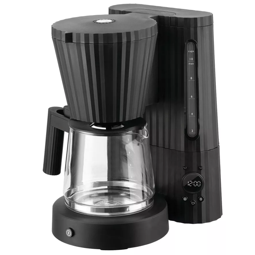 Alessi Plissé Koffiezetapparaat Zwart 3 Alessi Plissé Koffiezetapparaat Zwart