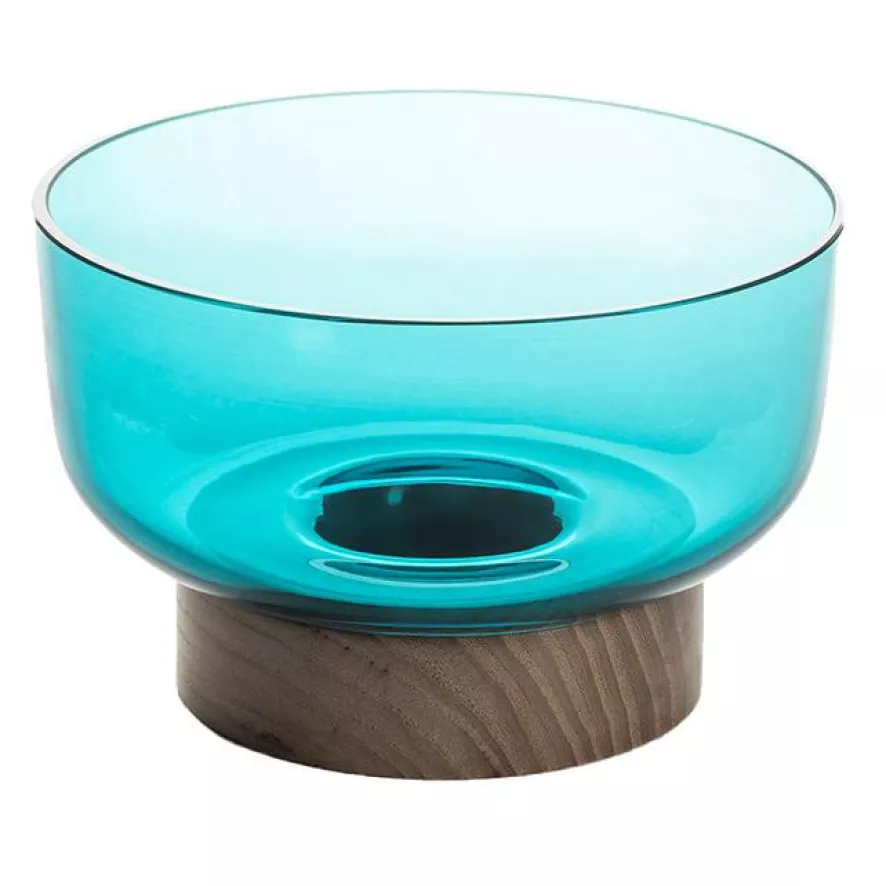 Artemide Bontà Kom Met Voet Ø12 Turquoise 3 Artemide Bontà Kom Met Voet Ø12 Turquoise