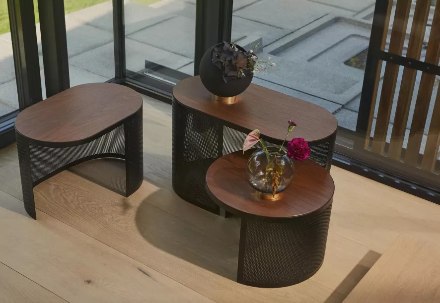 AYTM Globe Vaas 10 Amber/goud 7 AYTM Globe Vaas 10 Amber/goud - Afbeelding 5