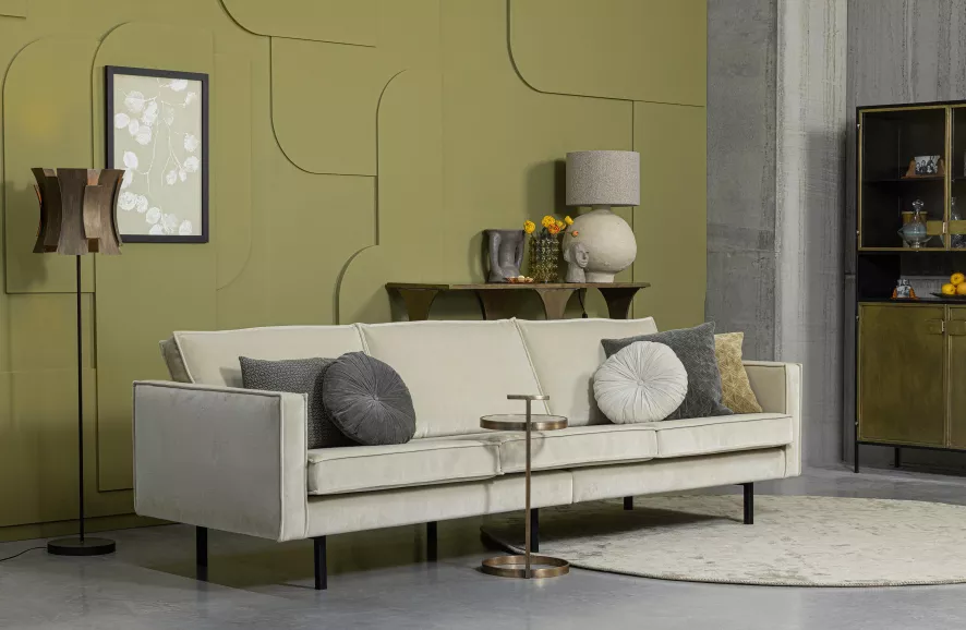 BePureHome Cherish Kussen 50x50 Khaki 4 BePureHome Cherish Kussen 50x50 Khaki - Afbeelding 2