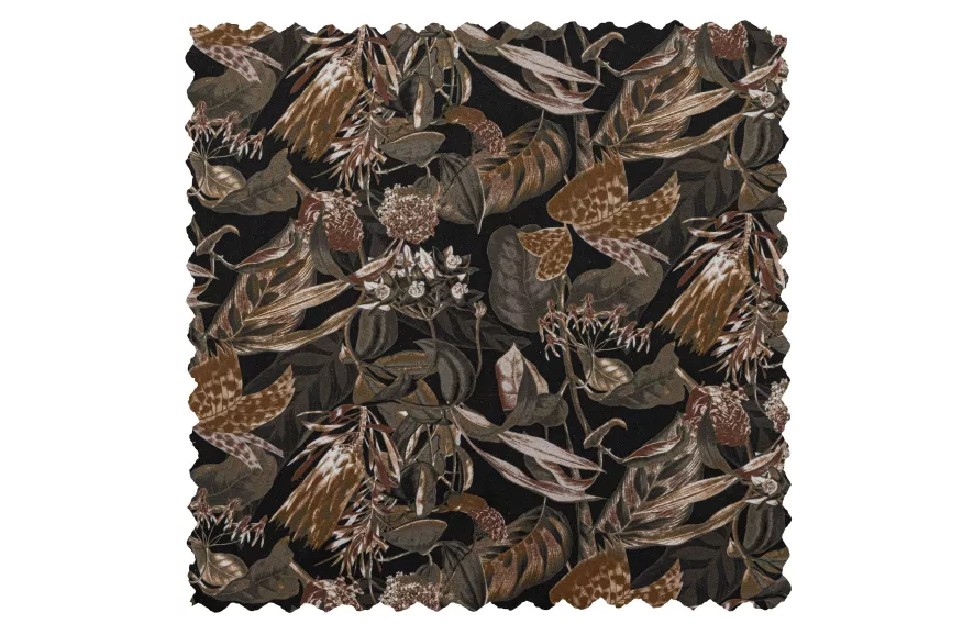 BePureHome Vogue Barkruk Fluweel 65cm Aquarel Flower Zwart 14 BePureHome Vogue Barkruk Fluweel 65cm Aquarel Flower Zwart - Afbeelding 12