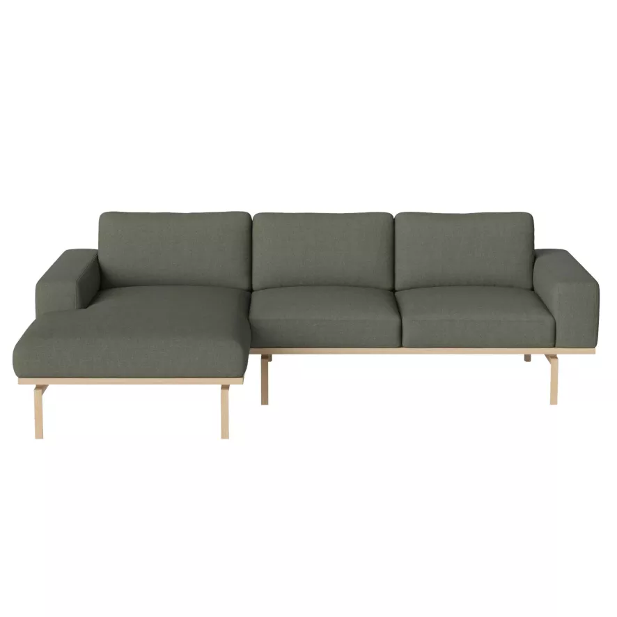 Bolia Elton Bank 3-zits Met Chaise Longue Links Groen 3 Bolia Elton Bank 3-zits Met Chaise Longue Links Groen