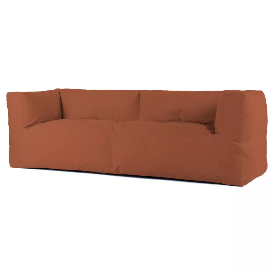 Bryck Bryck 3-zits Loungebank Eco Orange 3 Bryck Bryck 3-zits Loungebank Eco Orange