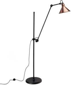 DCW éditions Lampe Gras N215 L Booglamp Koper
