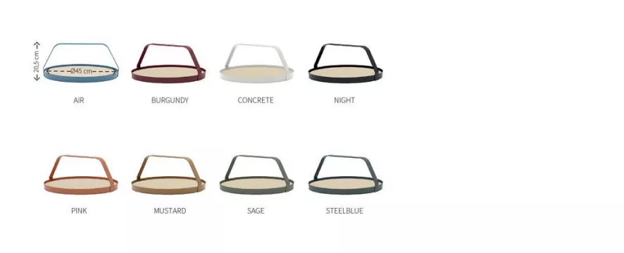 Design On Stock Waiter Dienblad Ash Ø45 Dim Concrete 6 Design On Stock Waiter Dienblad Ash Ø45 Dim Concrete - Afbeelding 4