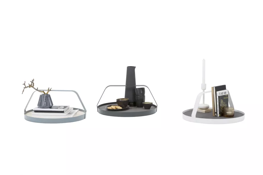 Design On Stock Waiter Dienblad Ash Ø45 Dim Concrete 4 Design On Stock Waiter Dienblad Ash Ø45 Dim Concrete - Afbeelding 2