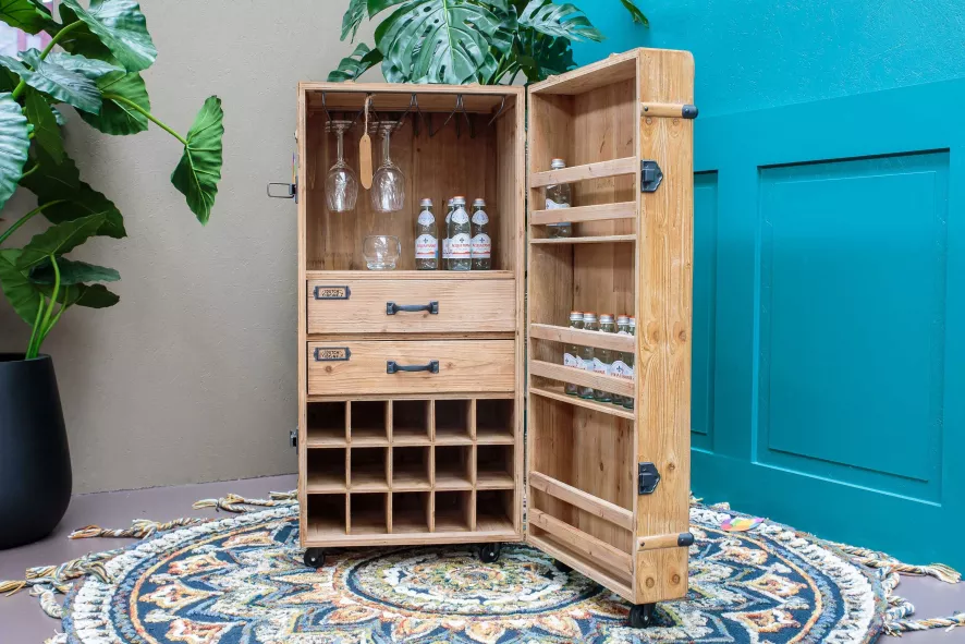 Dutchbone Lico Wijnkast 14 Dutchbone Lico Wijnkast - Afbeelding 12