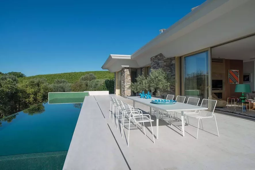 Emu Plus4 Uitschuifbare Tuintafel 90x220/330 Antic Iron 10 Emu Plus4 Uitschuifbare Tuintafel 90x220/330 Antic Iron - Afbeelding 8