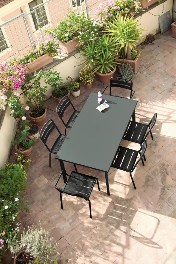 Emu Star Tuinstoel Met Armleuningen Maple Rood 10 Emu Star Tuinstoel Met Armleuningen Maple Rood - Afbeelding 8