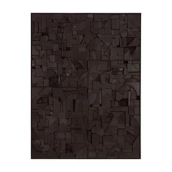 Ethnicraft Bricks Wanddecoratie 120x90 Zwart