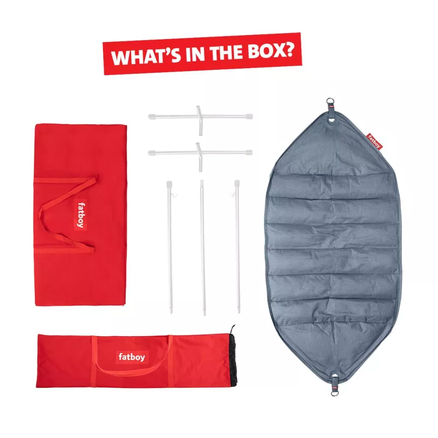 Fatboy Headdemock Superb Deluxe Hangmat Sahara Rack Light Grey 15 Fatboy Headdemock Superb Deluxe Hangmat Sahara Rack Light Grey - Afbeelding 13