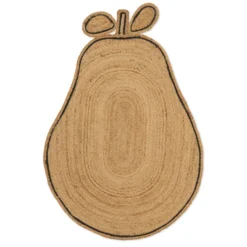 Ferm Living Pear Braided Vloerkleed 95x140 Jute