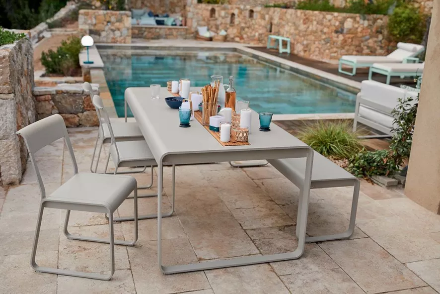 Fermob Bellevie Tuinbank Lapilli Grey 16 Fermob Bellevie Tuinbank Lapilli Grey - Afbeelding 14