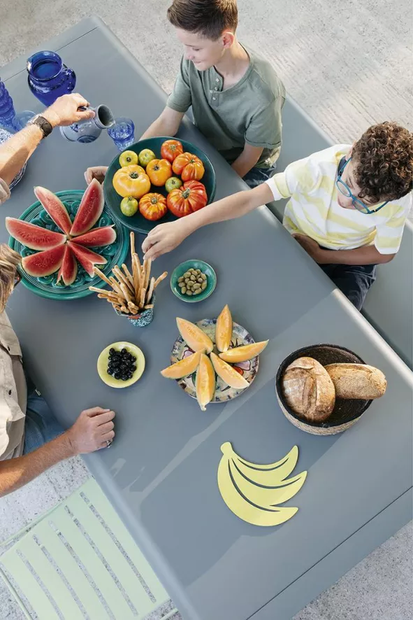 Fermob Bellevie Tuintafel 140x80 Ice Mint 6 Fermob Bellevie Tuintafel 140x80 Ice Mint - Afbeelding 4