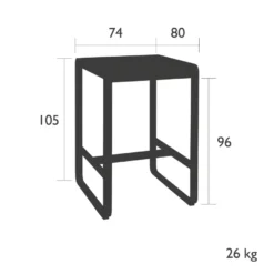Fermob Bellevie Statafel 74x80 Liquorice 7 Fermob Bellevie Statafel 74x80 Liquorice -Flinders x886x886 fermob bellevie tuintafel 74x8024.jpg.pagespeed.ic .g500i dVue