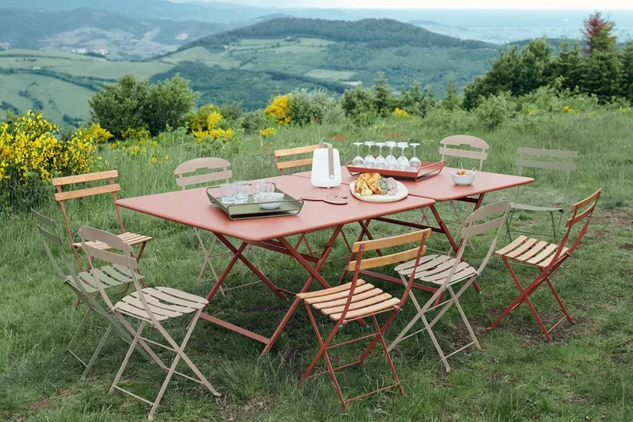 Fermob Caractère Tuintafel 128x90 Rosemary 6 Fermob Caractère Tuintafel 128x90 Rosemary - Afbeelding 4