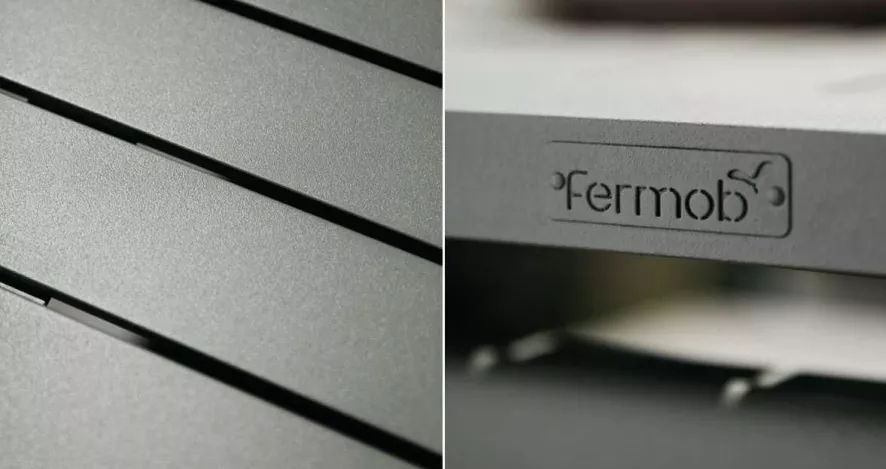 Fermob Costa Tuintafel 80x80 Cedar Green 6 Fermob Costa Tuintafel 80x80 Cedar Green - Afbeelding 4