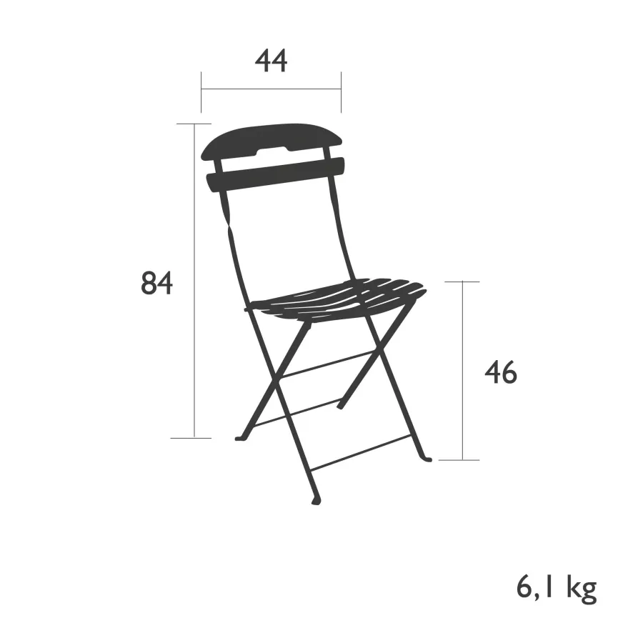 Fermob La Môme Tuinstoel Capucine 13 Fermob La Môme Tuinstoel Capucine - Afbeelding 11