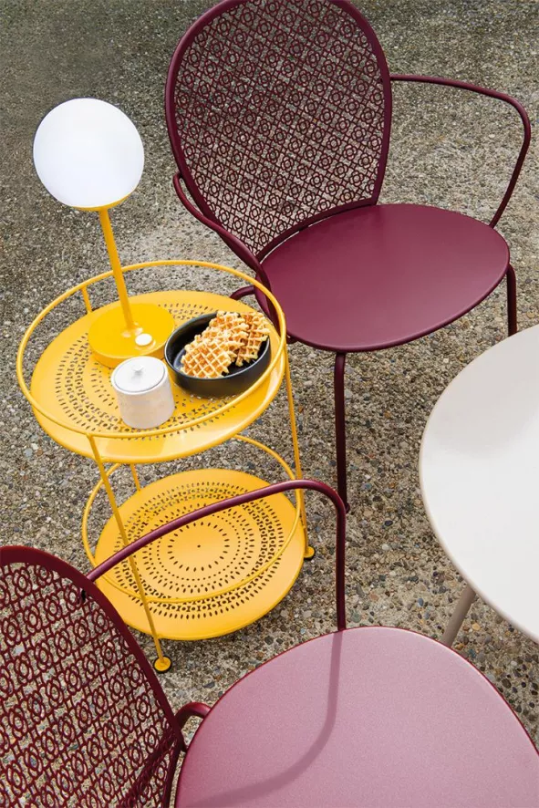 Fermob Lorette Conversation Bench Tuinbank Rosemary 7 Fermob Lorette Conversation Bench Tuinbank Rosemary - Afbeelding 5