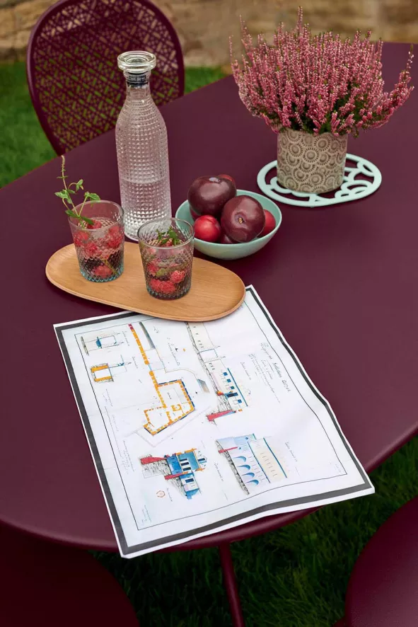 Fermob Lorette Tuinstoel Rosemary 20 Fermob Lorette Tuinstoel Rosemary - Afbeelding 18