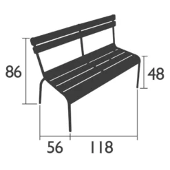 Fermob Luxembourg Tuinbank Met Rugleuning Willow Green -Flinders x886x886 fermob luxembourg tuinbank met rugleuning9.jpg.pagespeed.ic .I3CuB3sSuH