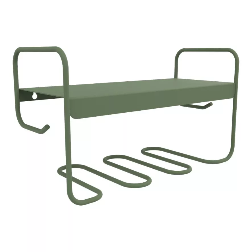 Fermob Picolino Wandplank Lapilli Grey 4 Fermob Picolino Wandplank Lapilli Grey - Afbeelding 2