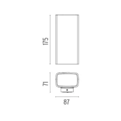 Flos Climber 87 Down Wandlamp LED 3000K Spot Grijs -Flinders x886x886 flos climber 87 up down buitenlamp led 3000k5.jpg.pagespeed.ic .TMsts YJnq 2