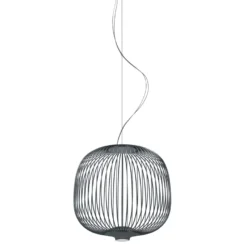 Foscarini Spokes 2 Piccola Hanglamp Ø34 LED Niet Dimbaar Grafiet