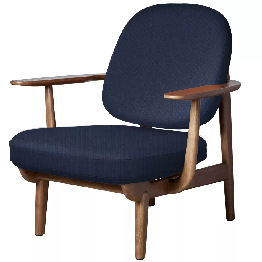 Fritz Hansen Fred JH97 Fauteuil Walnoten Onderstel Christianshavn 1172 4 Fritz Hansen Fred JH97 Fauteuil Walnoten Onderstel Christianshavn 1172 - Afbeelding 2