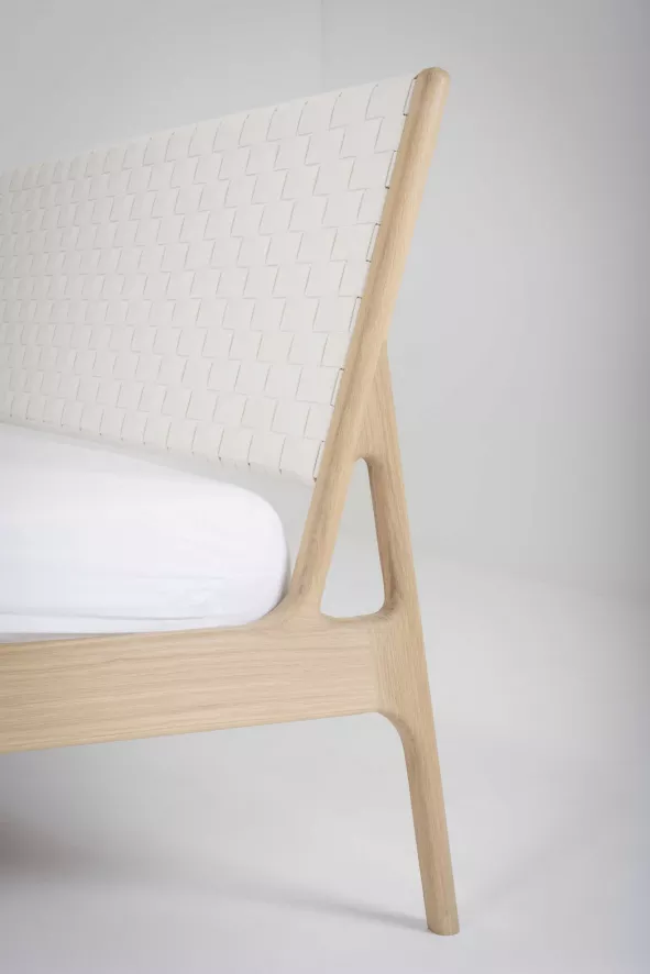 Gazzda Fawn Bed 160x200 Cotton Webbing Blue 15 Gazzda Fawn Bed 160x200 Cotton Webbing Blue - Afbeelding 13