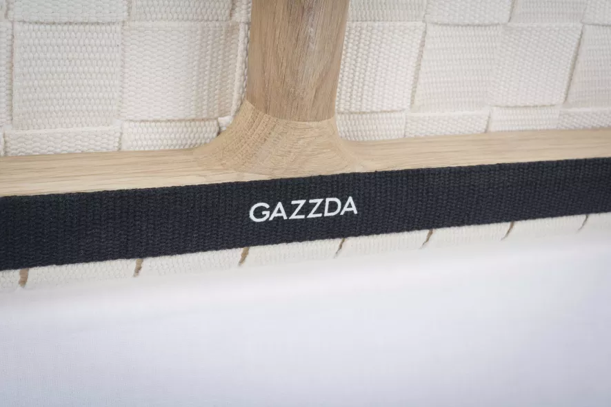 Gazzda Fawn Bed 160x200 Cotton Webbing Blue 18 Gazzda Fawn Bed 160x200 Cotton Webbing Blue - Afbeelding 16