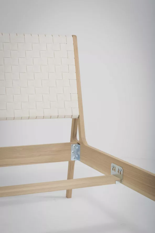 Gazzda Fawn Bed 180x200 Cotton Webbing Black 17 Gazzda Fawn Bed 180x200 Cotton Webbing Black - Afbeelding 15