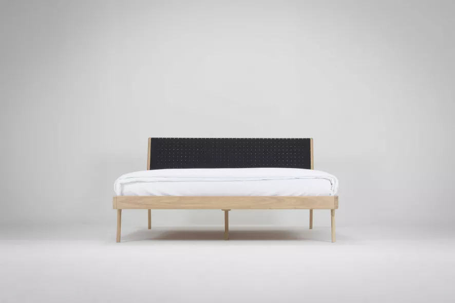 Gazzda Fawn Bed 160x200 Cotton Webbing Blue 8 Gazzda Fawn Bed 160x200 Cotton Webbing Blue - Afbeelding 6