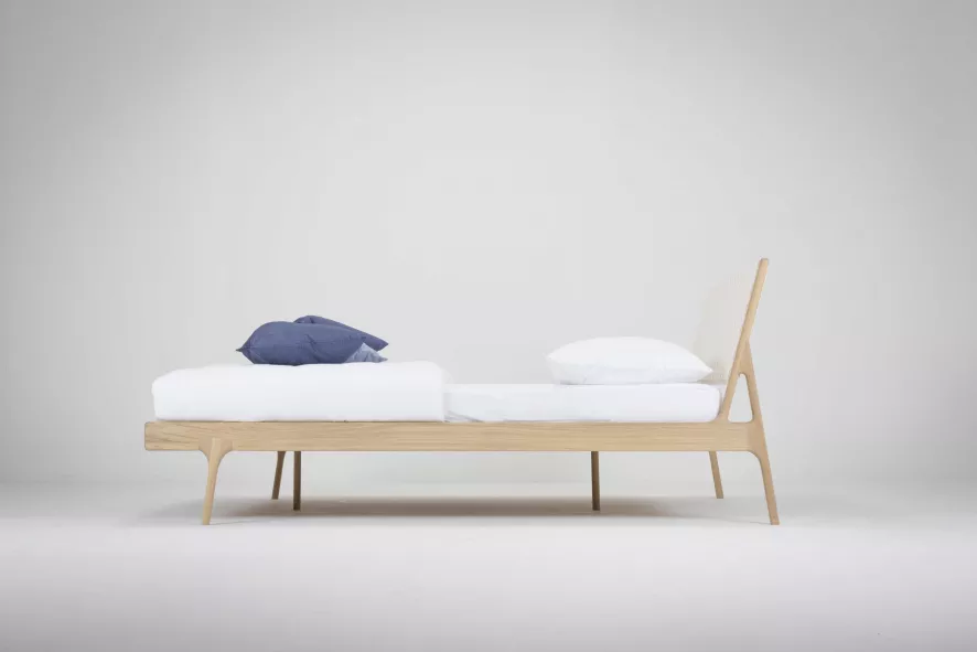 Gazzda Fawn Bed 180x200 Cotton Webbing Black 7 Gazzda Fawn Bed 180x200 Cotton Webbing Black - Afbeelding 5