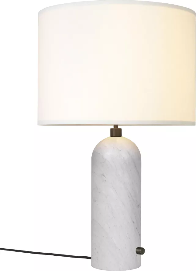 Gubi Gravity Tafellamp Large Wit Marmer/canvas 8 Gubi Gravity Tafellamp Large Wit Marmer/canvas - Afbeelding 6