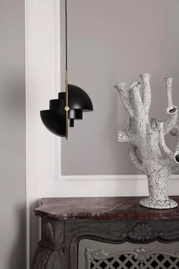 Gubi Multi-Lite Hanglamp Large Ø36 Messing/midnight Blue 14 Gubi Multi-Lite Hanglamp Large Ø36 Messing/midnight Blue - Afbeelding 12