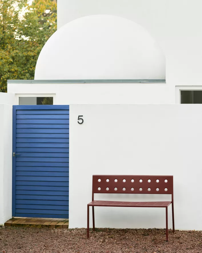 Hay Balcony Eetbank Met Rugleuning 114 Beige 5 Hay Balcony Eetbank Met Rugleuning 114 Beige - Afbeelding 4