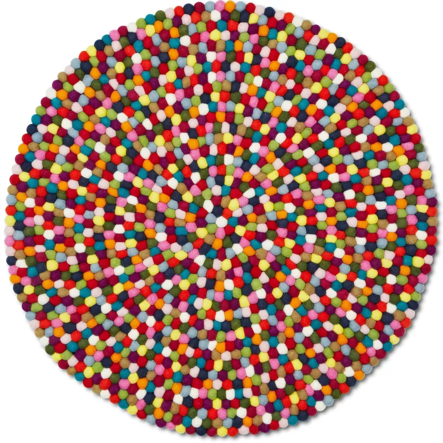 Hay Pinocchio Multi Colour Vloerkleed 90cm 3 Hay Pinocchio Multi Colour Vloerkleed 90cm