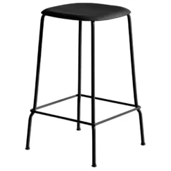 Hay Soft Edge 80 Barkruk 65cm Zwart