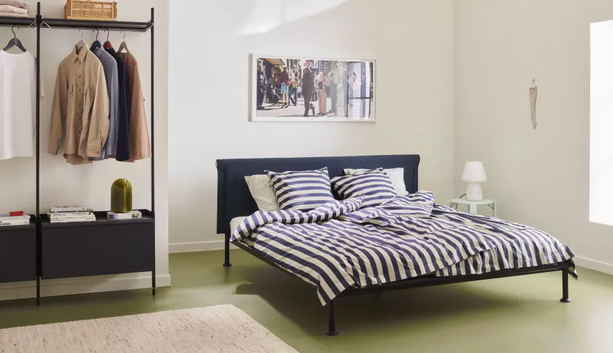 Hay Tamoto Bed 180x200 Antraciet Coating Headboard Metaphor 008 5 Hay Tamoto Bed 180x200 Antraciet Coating Headboard Metaphor 008 - Afbeelding 3