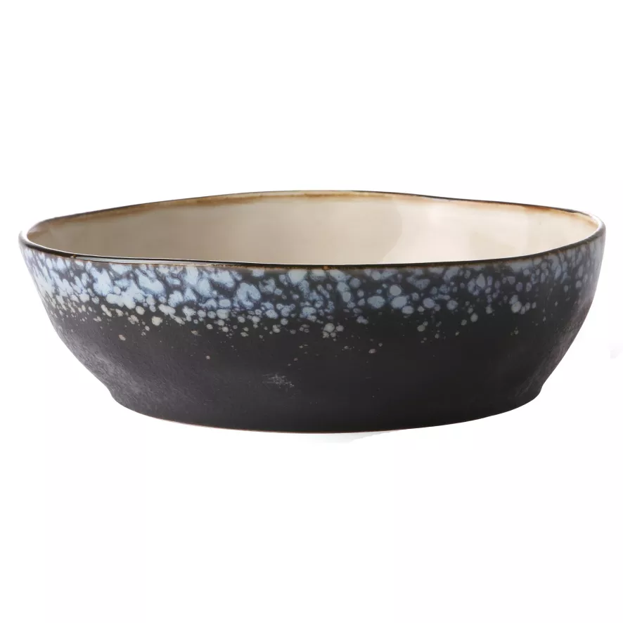 HKliving 70's Ceramic Pasta Bord Set Van 2 Oasis 15 HKliving 70's Ceramic Pasta Bord Set Van 2 Oasis - Afbeelding 13