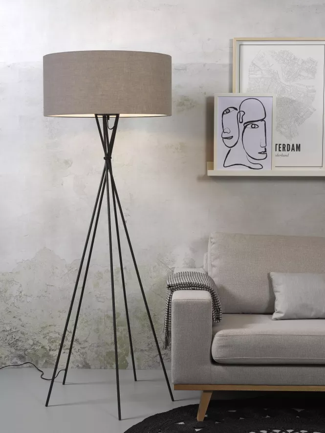 It's About Romi Lima Vloerlamp Licht Linnen 7 It's About Romi Lima Vloerlamp Licht Linnen - Afbeelding 5