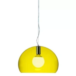 Kartell Small FL/Y Hanglamp Ø38 Geel