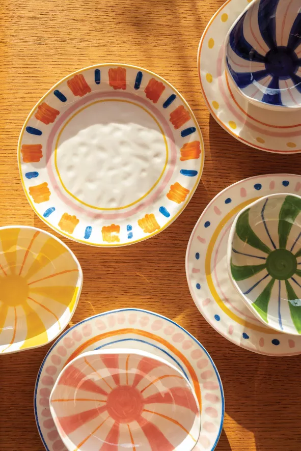 & Klevering &klevering Ray Kom 13x16,5 Set Van 2 Roze 7 & Klevering &klevering Ray Kom 13x16,5 Set Van 2 Roze - Afbeelding 5