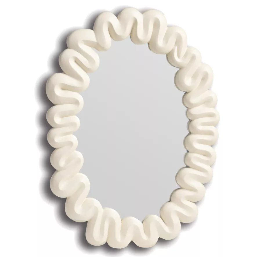 & Klevering &klevering Dribble Spiegel 41,5x29,5 Groen 4 & Klevering &klevering Dribble Spiegel 41,5x29,5 Groen - Afbeelding 2