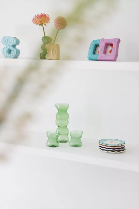 & Klevering &klevering Totem Karaf Oranje 8 & Klevering &klevering Totem Karaf Oranje - Afbeelding 6