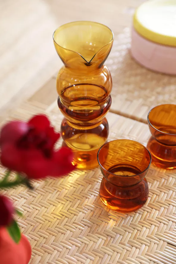 & Klevering &klevering Totem Karaf Oranje 9 & Klevering &klevering Totem Karaf Oranje - Afbeelding 7