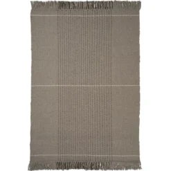 Linie Design Awakened Mind Vloerkleed 140x200 Grijs