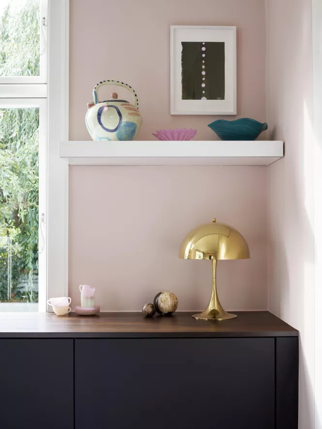 Louis Poulsen Panthella Tafellamp Ø32 Opaal 7 Louis Poulsen Panthella Tafellamp Ø32 Opaal - Afbeelding 5